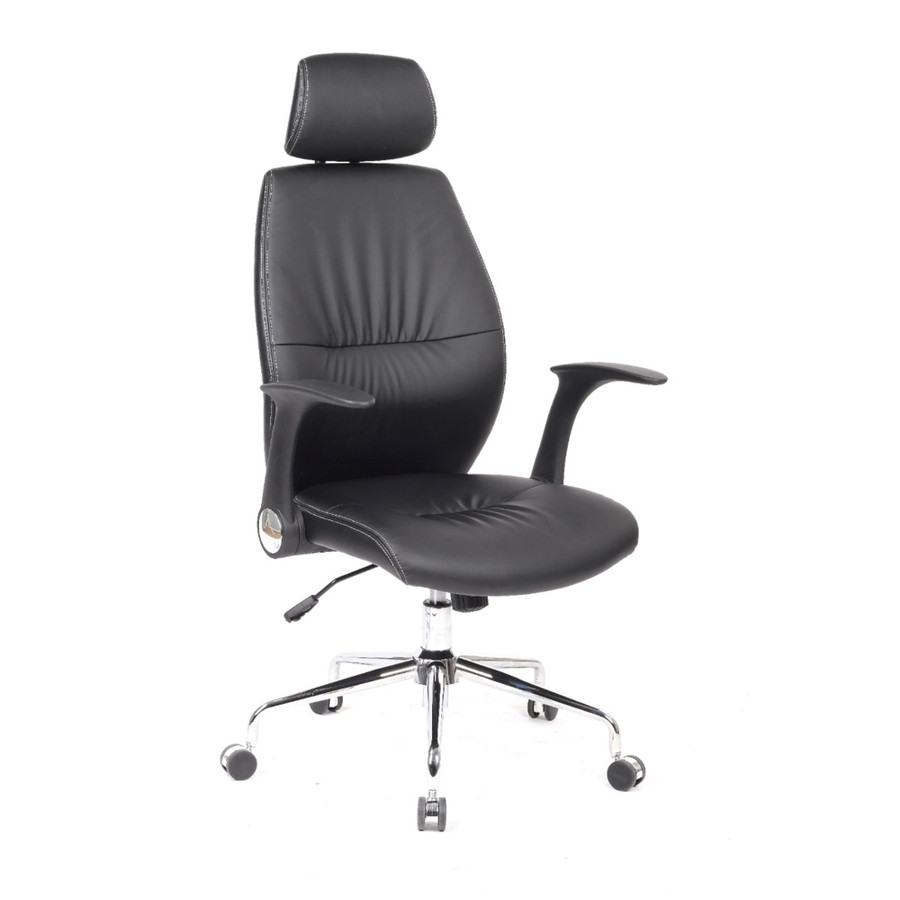 Polyurethane Leather High-Back Office Chair