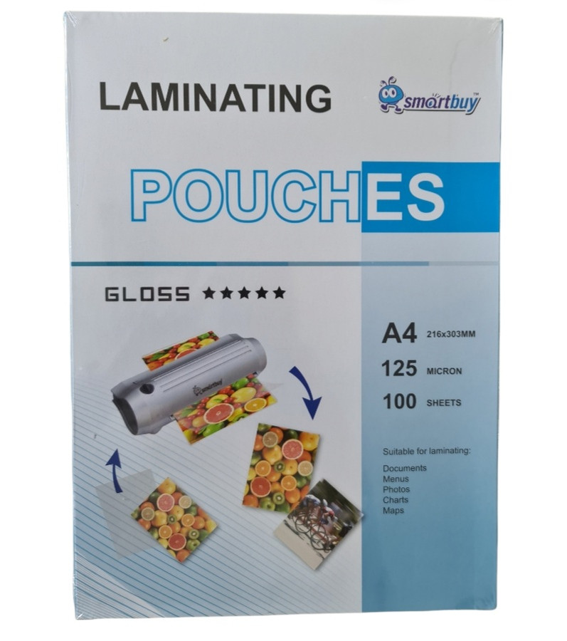 A4 LAMINATING POUCHES (250mic) (100/PACK) A4 LAMINATING POUCHES (250mic) (100/PACK)