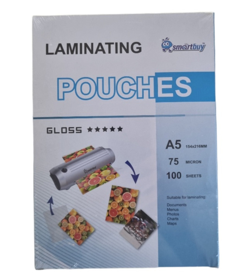 A5 LAMINATING POUCHES (160mic) (100/PACK) A5 LAMINATING POUCHES (160mic) (100/PACK)
