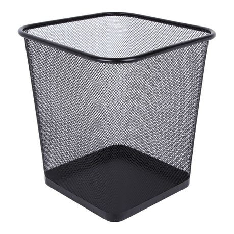 Square Wastebin (Black) - LD01-128