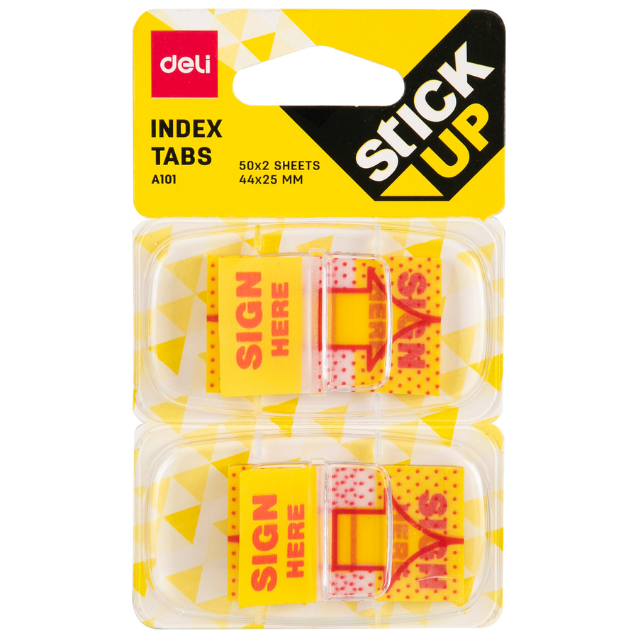 SIGN HERE INDEX TABS 44X25mm - A10101