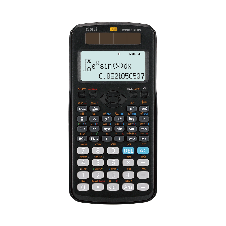 SCIENTIFIC CALCULATOR 417F - TEXTBOOK DISPLAY - ED991ES