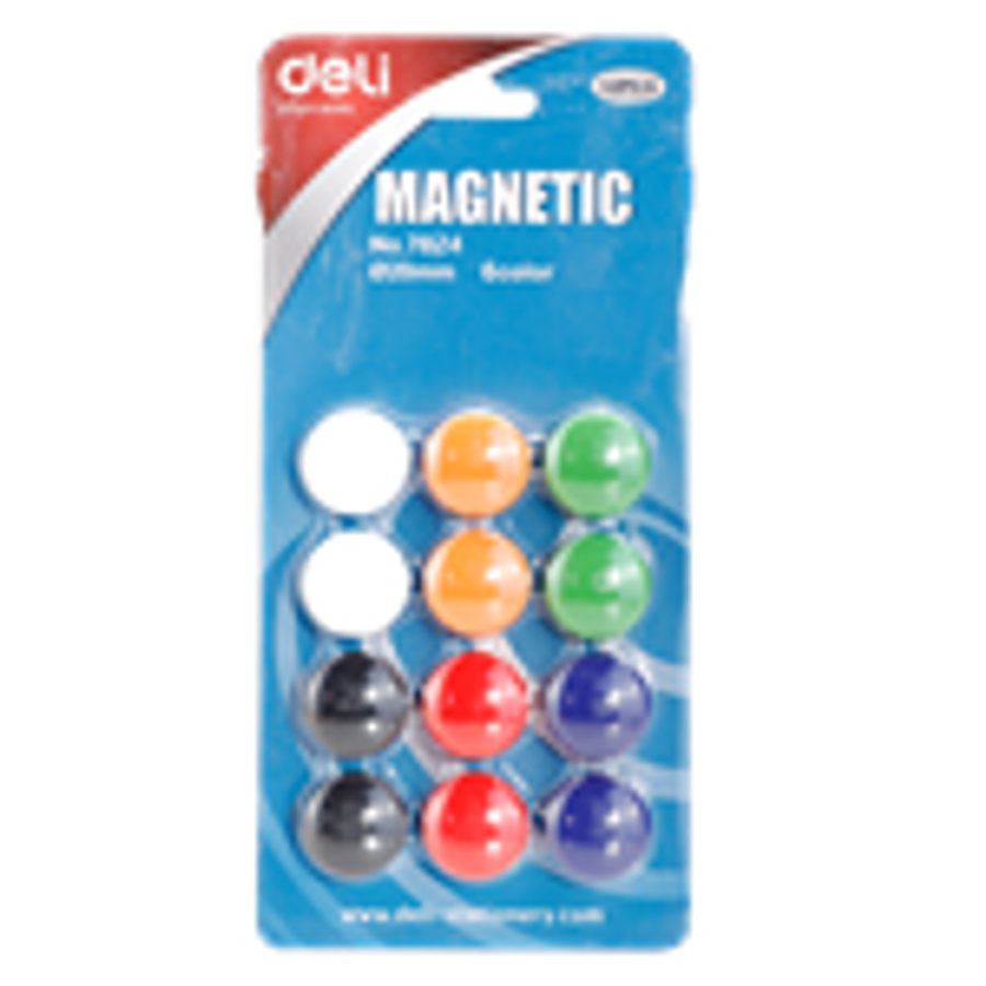 WHITEBOARD MAGNET 20mm (12PCS BLISTER) - E7824