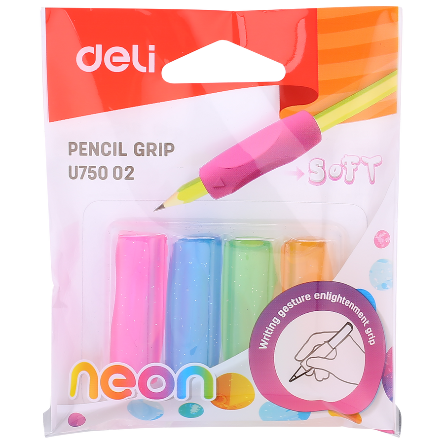 Pencil Grip - 4 Colours / Opp Bag - U75002
