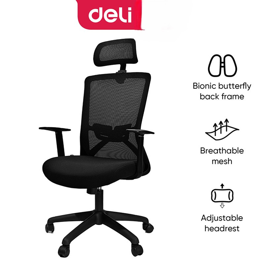 Office Chair with Headrest - 4510