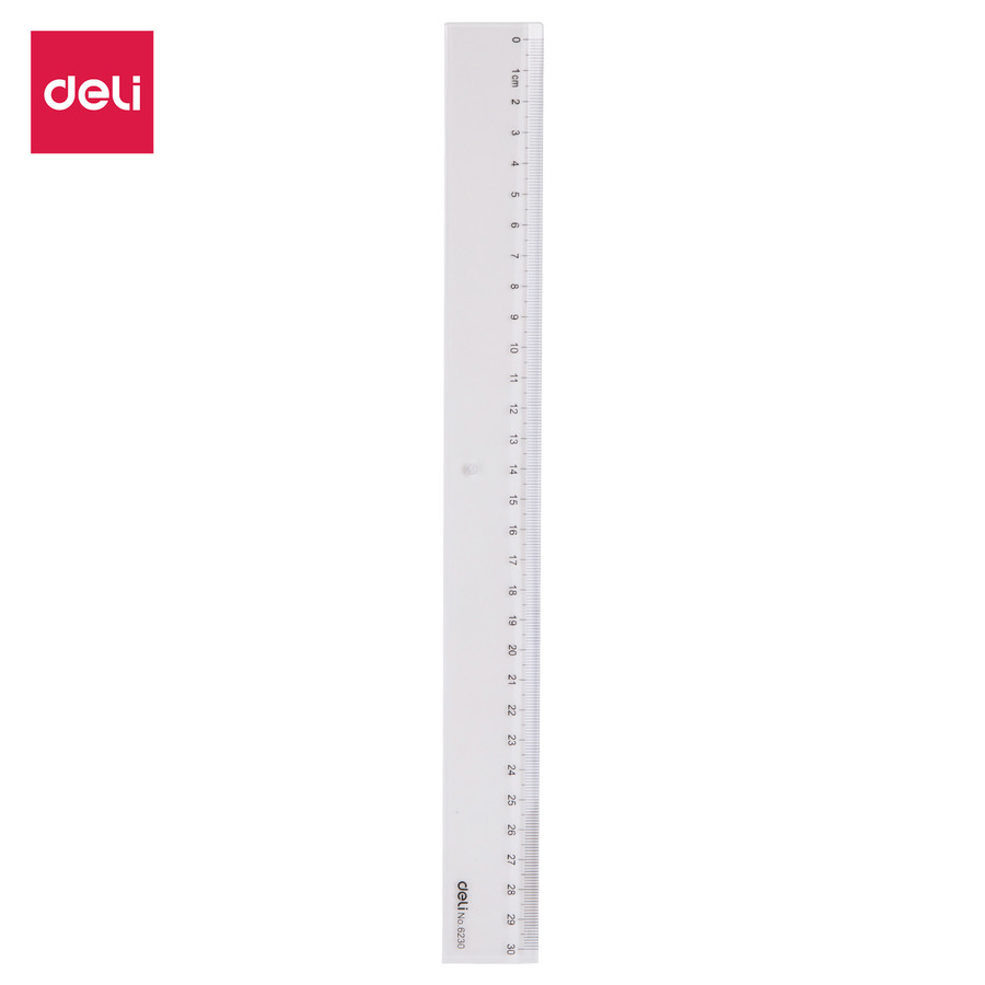 Transparent 30 cm Ruler E6230