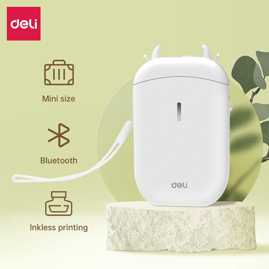 Thermal Printer, Printer Resolution 203Dpi, White