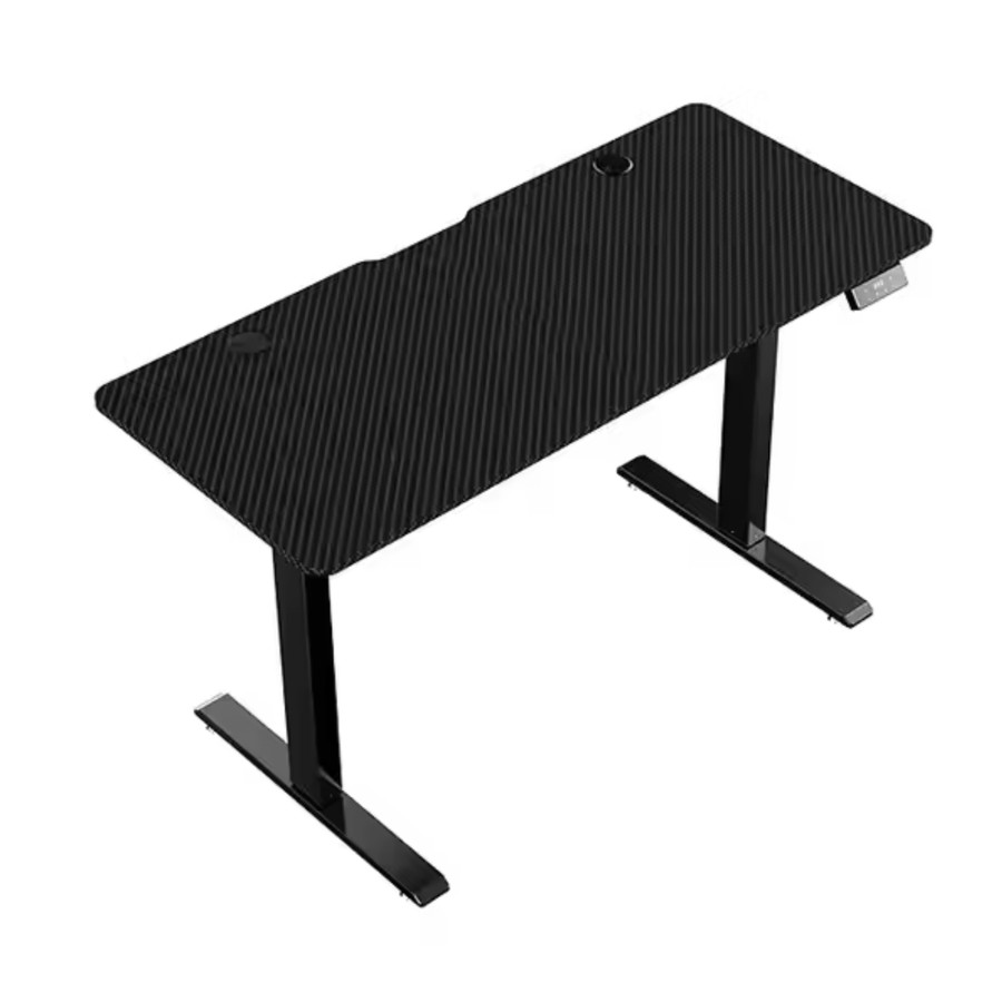 GameTech Height Adjustable Electronic Standing Desk (1200X600X720-1170) - Black GAM019