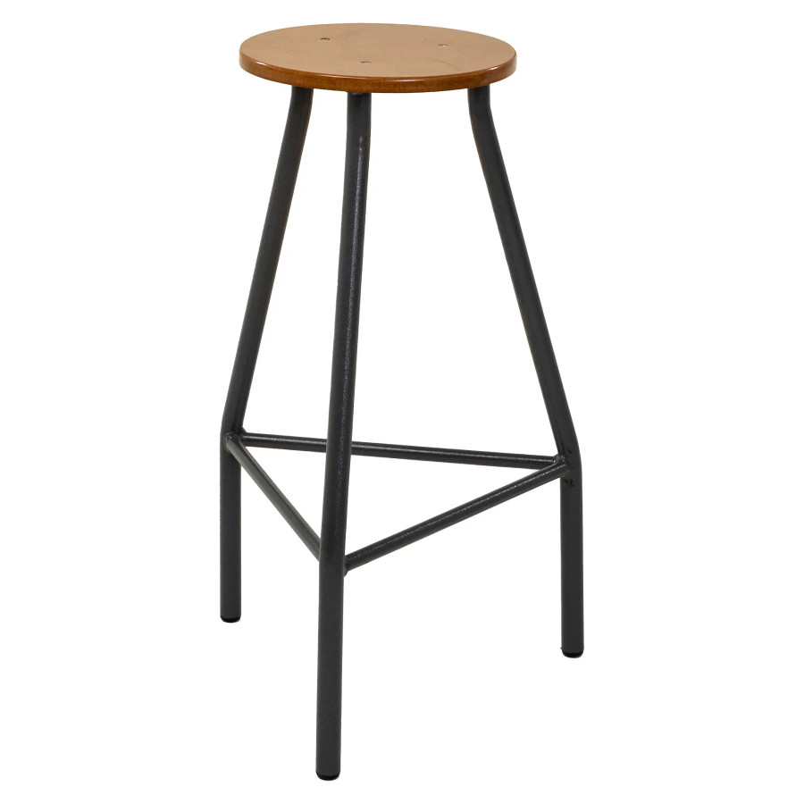 690 mm high Laboratory Stool - Supawood Seat