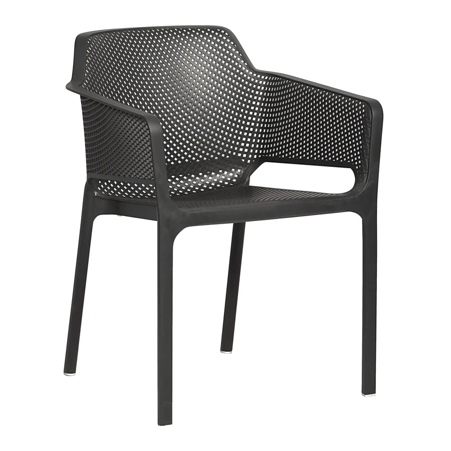Luxe Anthracite Indoor & Outdorr Dining Chair