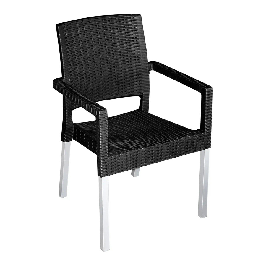 Ruby Black Indoor & Outdorr Dining Chair