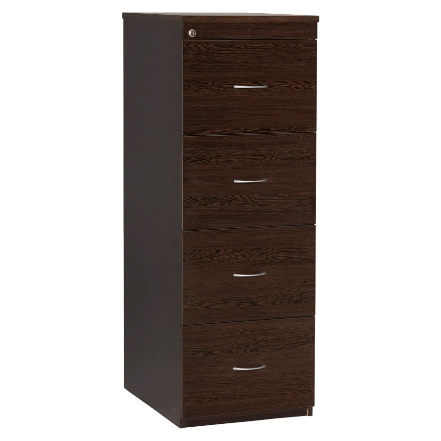 Sorted Filing Cabinet 4 Drawer in Wenge Melawood
