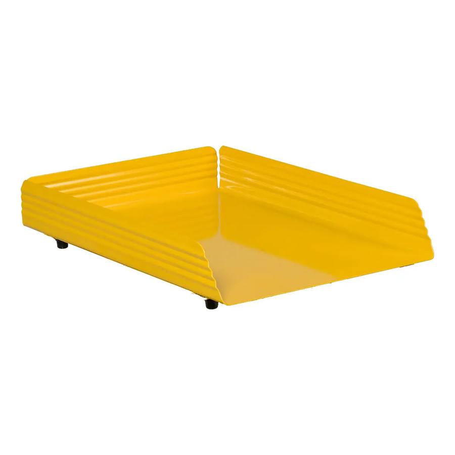 Fluted Steel Single Letter Tray