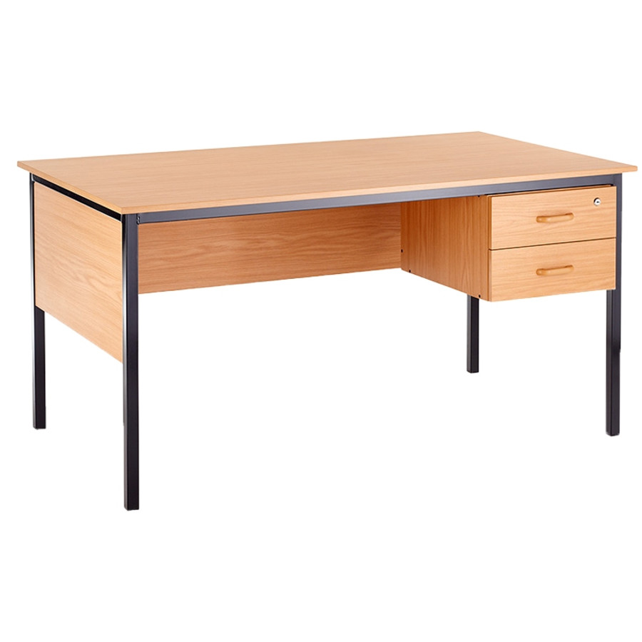 Teacher Desk in Melawood with One, Two Or Three Drawer
