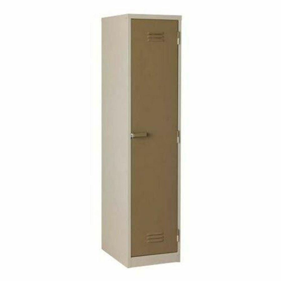  TRS1 Single Mine Locker with Top Shelf & Hang Rail 