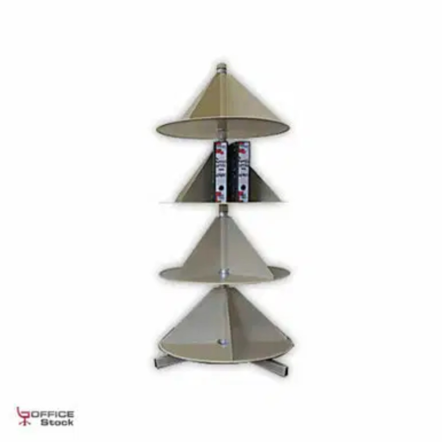 Steel Four Tier Turn - O - File Steel Four Tier Turn - O - File