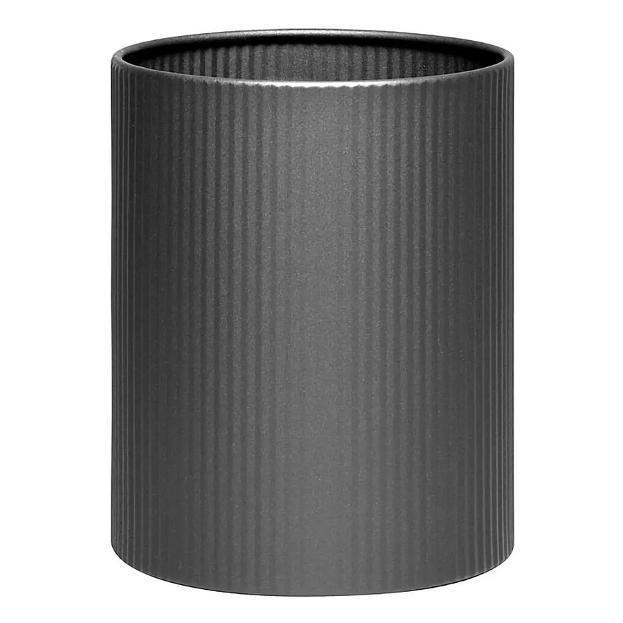 300mm Fluted Waste Paper Bin without Flip Top Lid