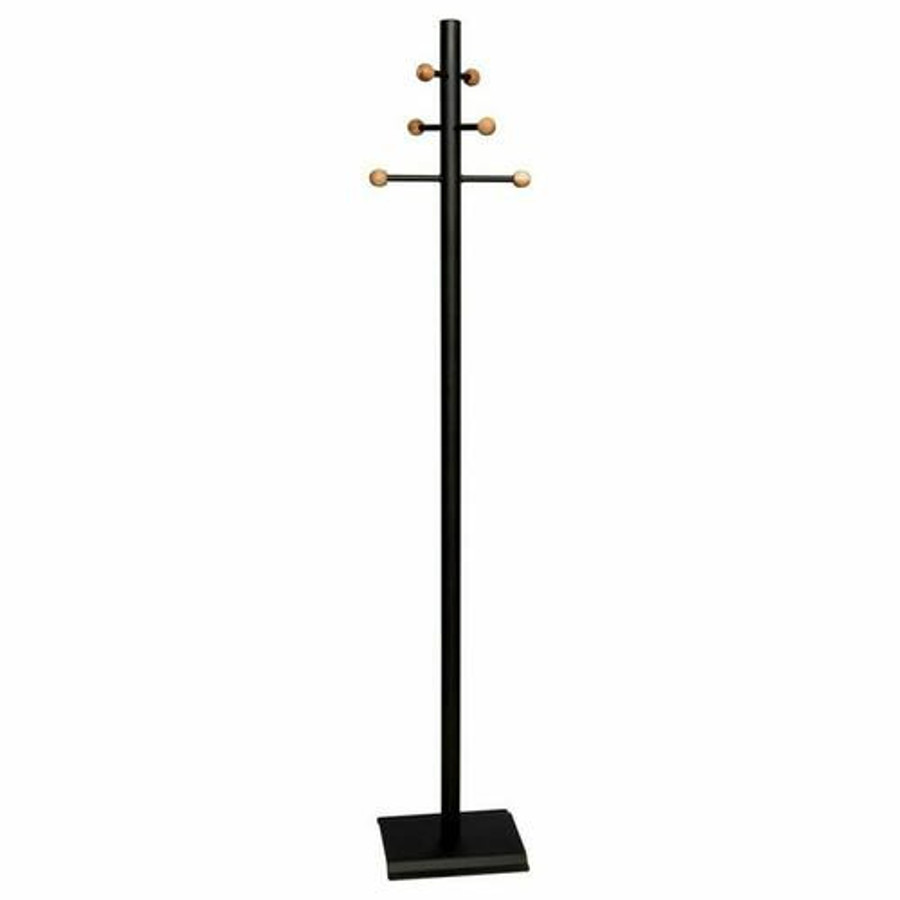 Coat and Hat Stand with Wooden Balls