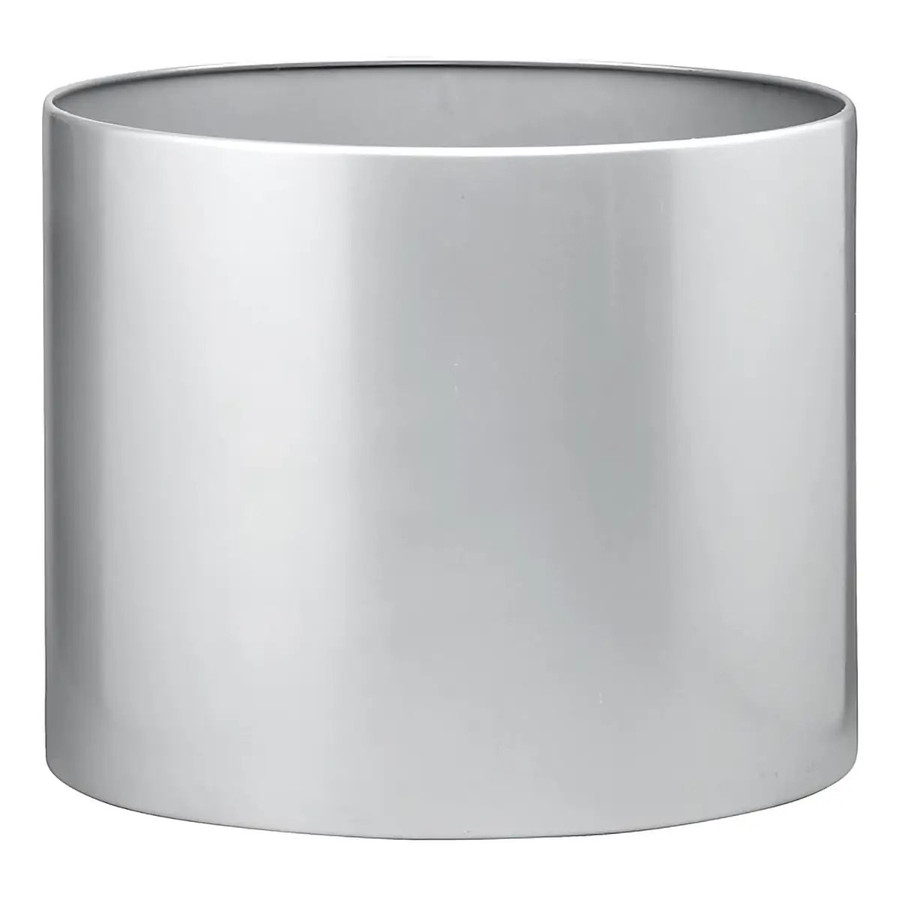 Round Solid Planter | KRO-060-055A, a Sleek and Modern White Ceramic Plant Pot with a Smooth, Glossy Finish.