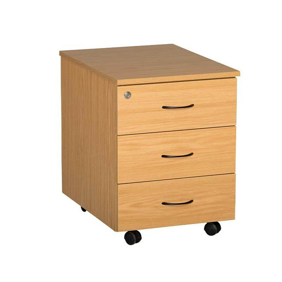 Mobile Pedestal with Three Drawers Mobile Pedestal with Three Drawers