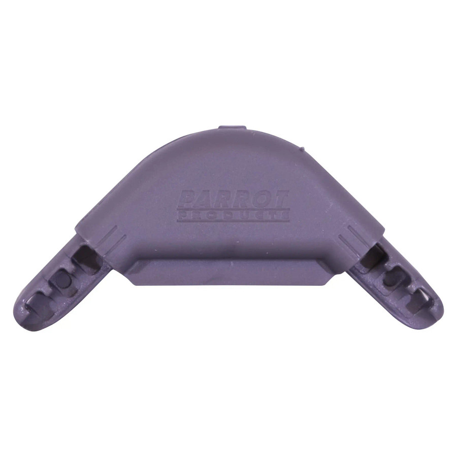 Part - Slimline Corner Cap Set of 4 (Incl Screws) AL3007, purple corner cap with included screws for furniture corner protection.