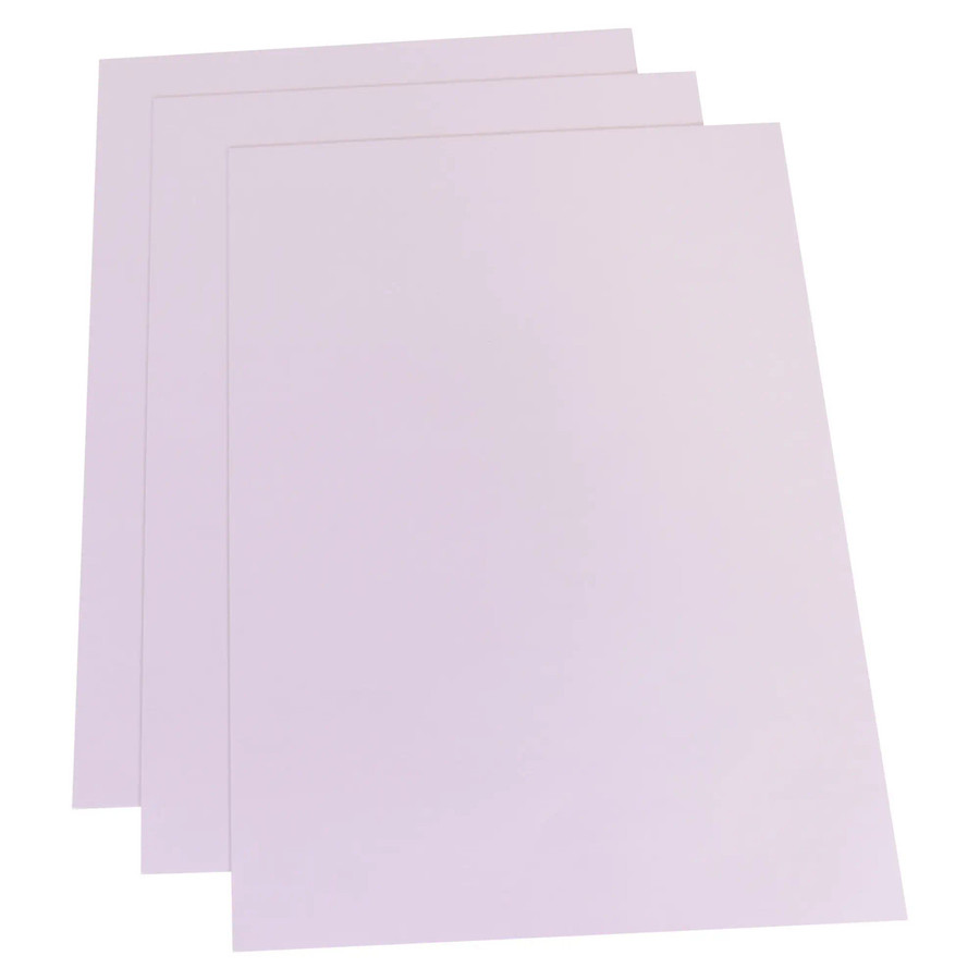 Magnetic Flexible Photo Paper A4, 3 Sheets, blank pink photo paper sheets for printing magnetic photos and crafts.