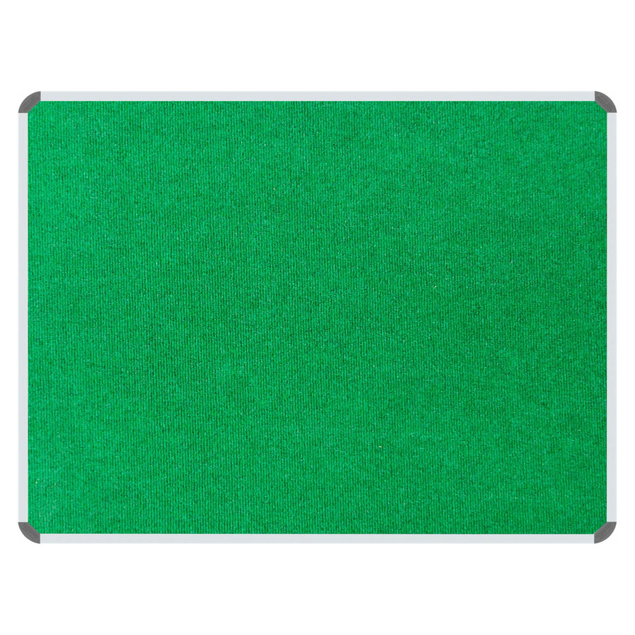 Bulletin Board Ribbed Aluminium Frame (1200x900mm - Palm)