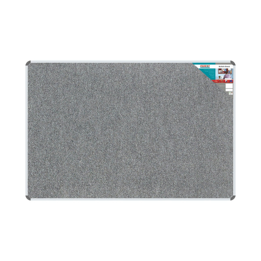 Bulletin Board Ribbed Aluminium Frame (1800x1200mm - Laurel)