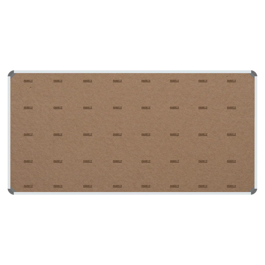 Bulletin Board Ribbed Aluminium Frame (2000x1200mm - Denim)