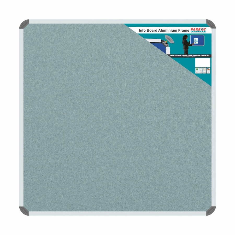 Info Board (Aluminium Frame - 900*900mm - Grey)