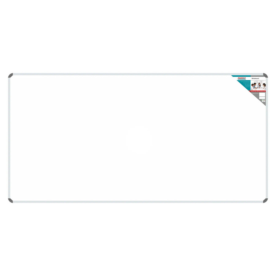 Non-Magnetic Whiteboard (1800*1200mm) BD1268, large whiteboard with a sleek white surface and metal frame, ideal for classrooms and offices.