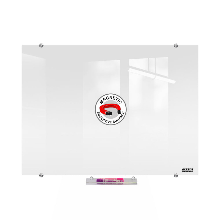 Magnetic Glass Whiteboard (1200*900mm)