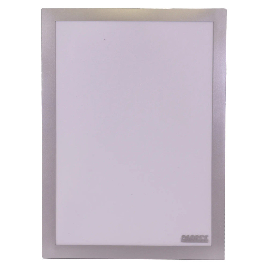 Product A3 Magnetic Self Adhesive Poster Frame (440*320mm) BG4103, a sleek gray frame with a magnetic front and self-adhesive backing for easy poster display and replacement.