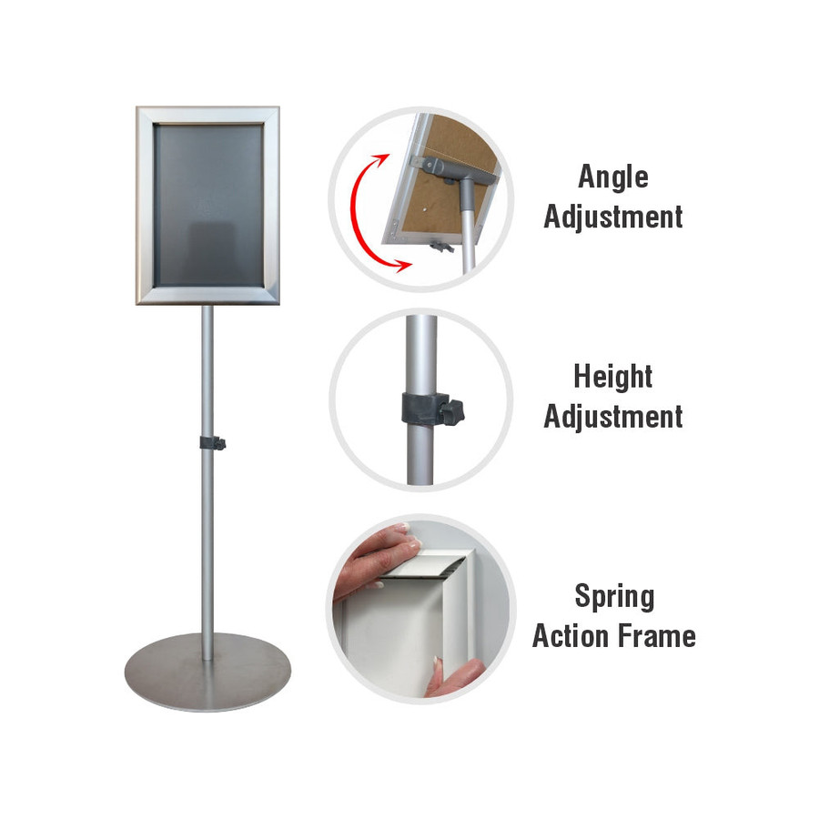 Lollipop Poster Frame Stand (a4 - Portrait)