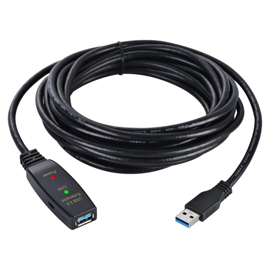 USB 3.0 Active Extension A-Male to A-Female 5M Cable