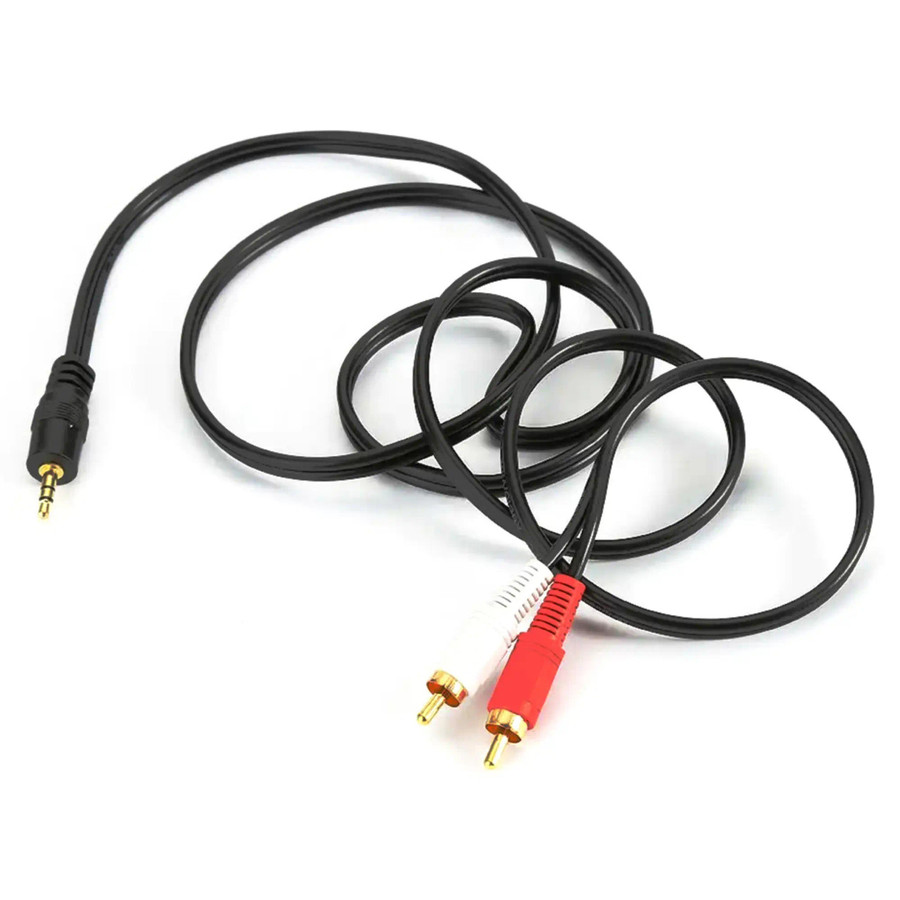 3.5mm Audio Jack to Two Male RCA cable (10 Meters) 3.5mm Audio Jack to Two Male RCA cable (10 Meters)