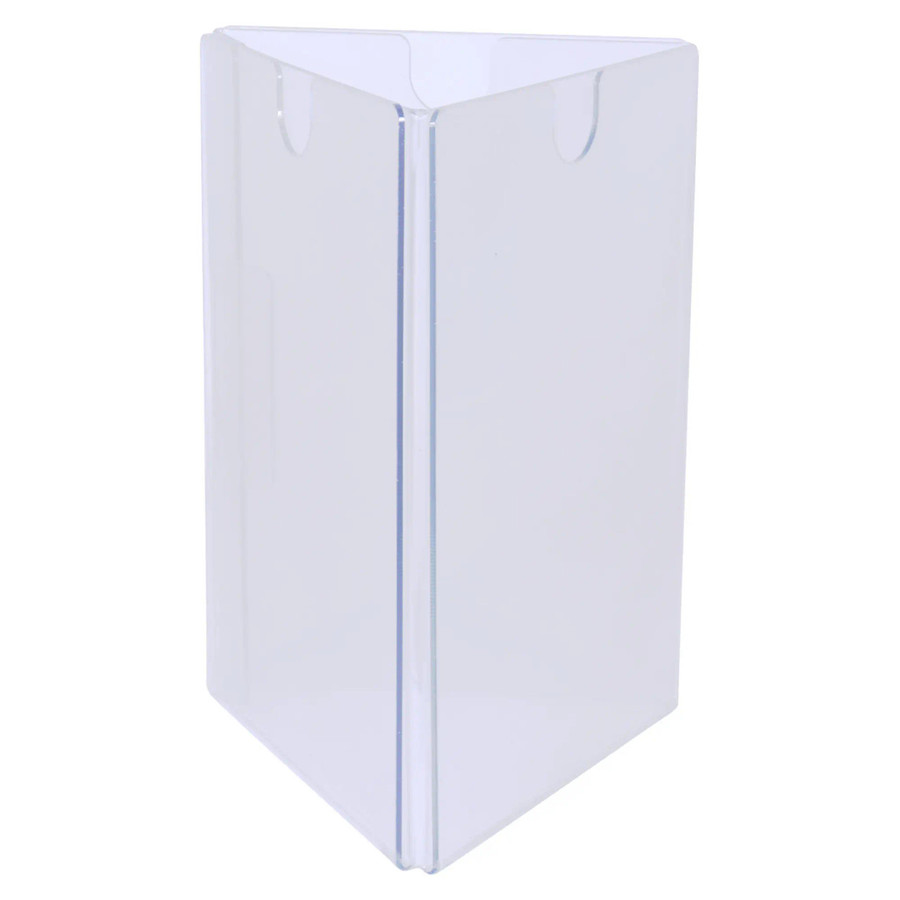 A5 Three Sided Acrylic Table Talker - Additional View 3