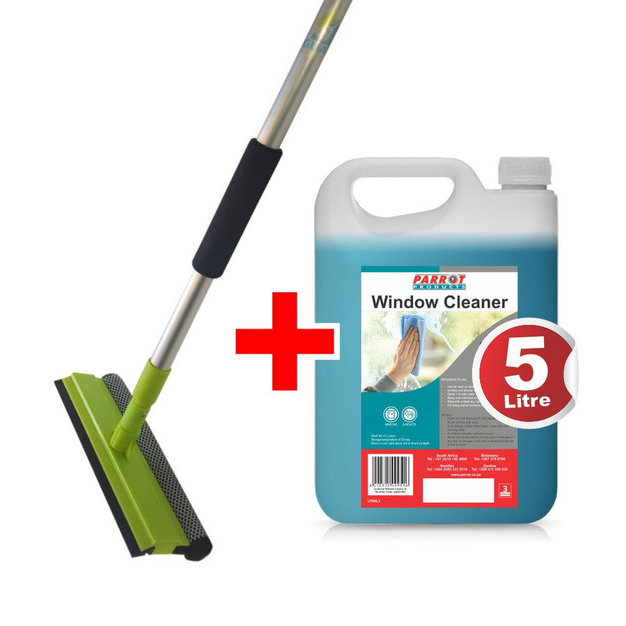 Window Cleaner & Telescopic Window Squeegee | Promotions | Office Stock