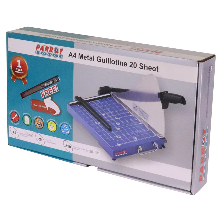 Guillotine Steel Base (310mm - 20 Sheets - A4)