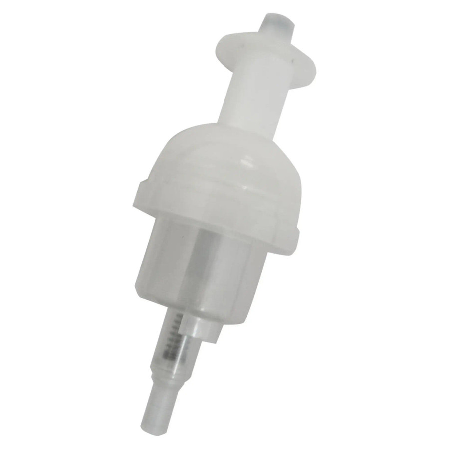 Janitorial Hand Soap Dispenser Pump for Spray, white plastic pump for soap bottles.