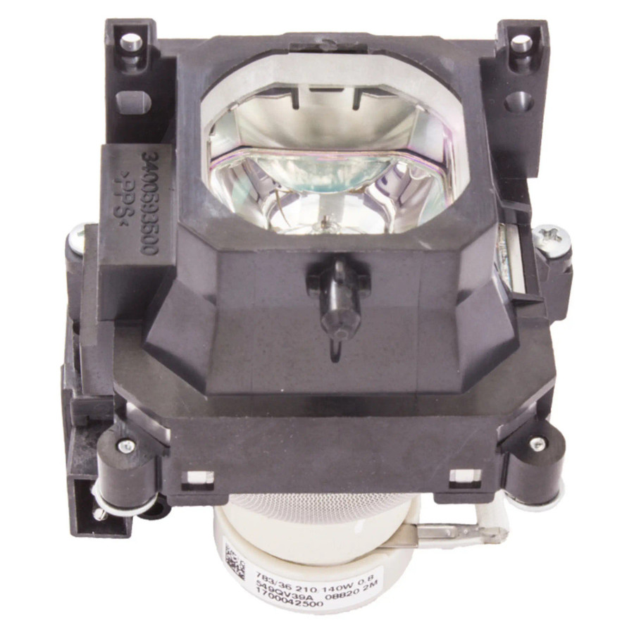 Replacement Data Projector Lamp for the (OP0465) Projector OP0513, with a Black Housing and Reflective Glass or Bulb Inside.