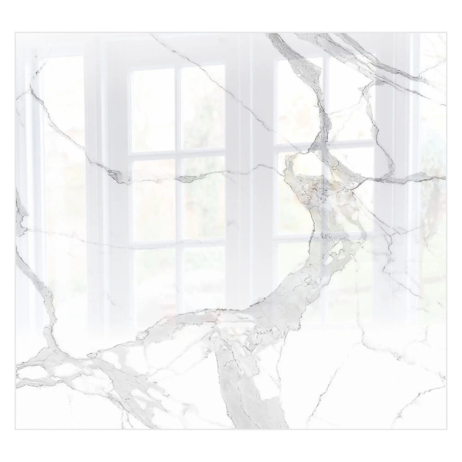 Marble Hob Splashback (598 × 650 × 6 mm)