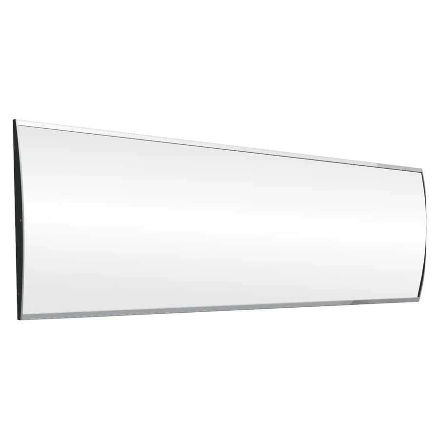 Product Sign Frame (210*600mm), a sleek and modern sign display frame in a horizontal rectangular shape with a curved edge design for advertising or informational purposes.