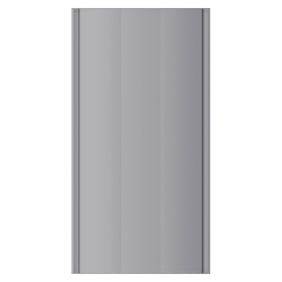 Sign Frame (420*800mm) SF4118, gray metal sign frame with a sleek, modern design for displaying signs or advertisements.