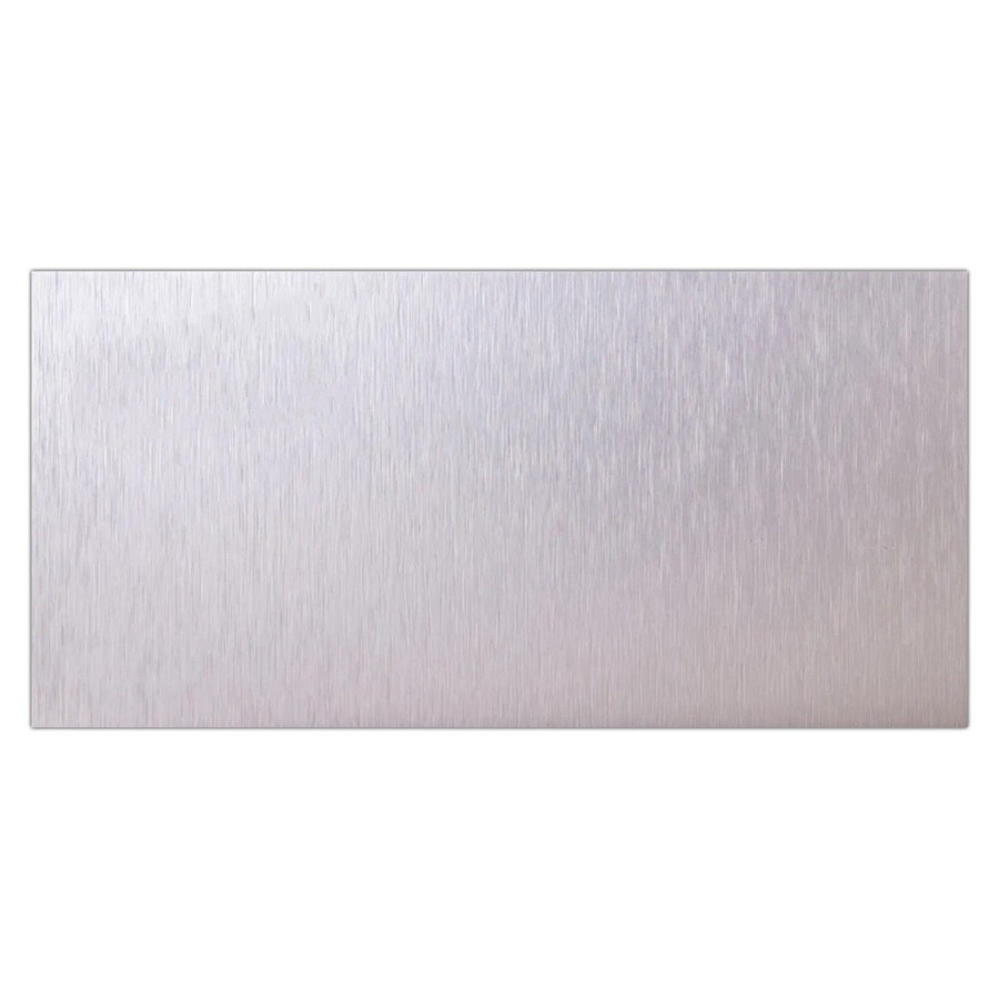 Aluminium Composite Panel, 2440*1220*3mm - Brushed Aluminium SN3000A with a sleek brushed metallic surface.