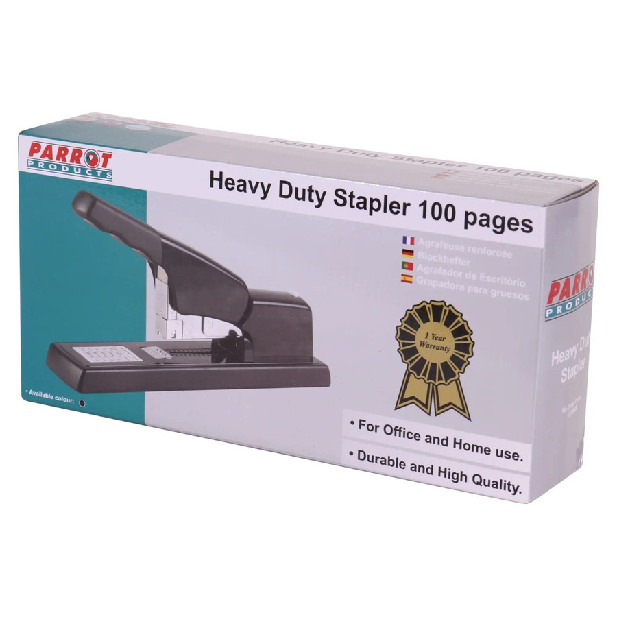 Heavy Duty Stapler 100*(23/6 23/13) Black 100 Pages