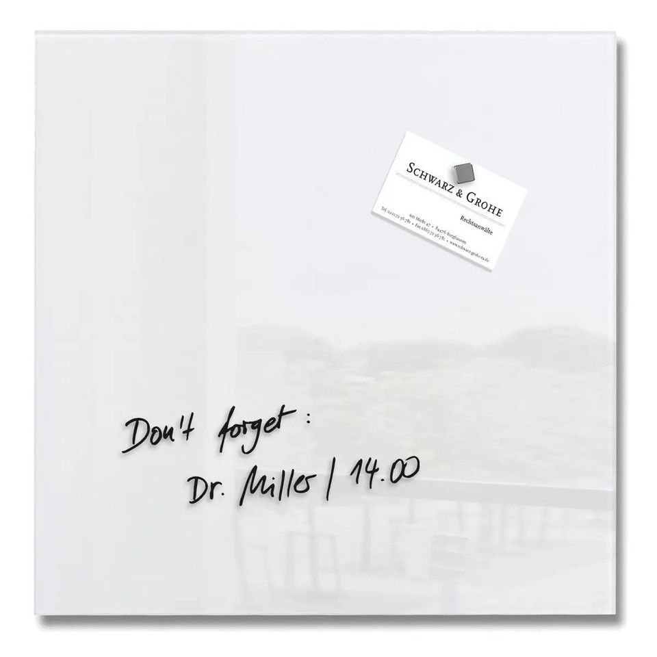 Magnetic Glass Board Plain (Small)