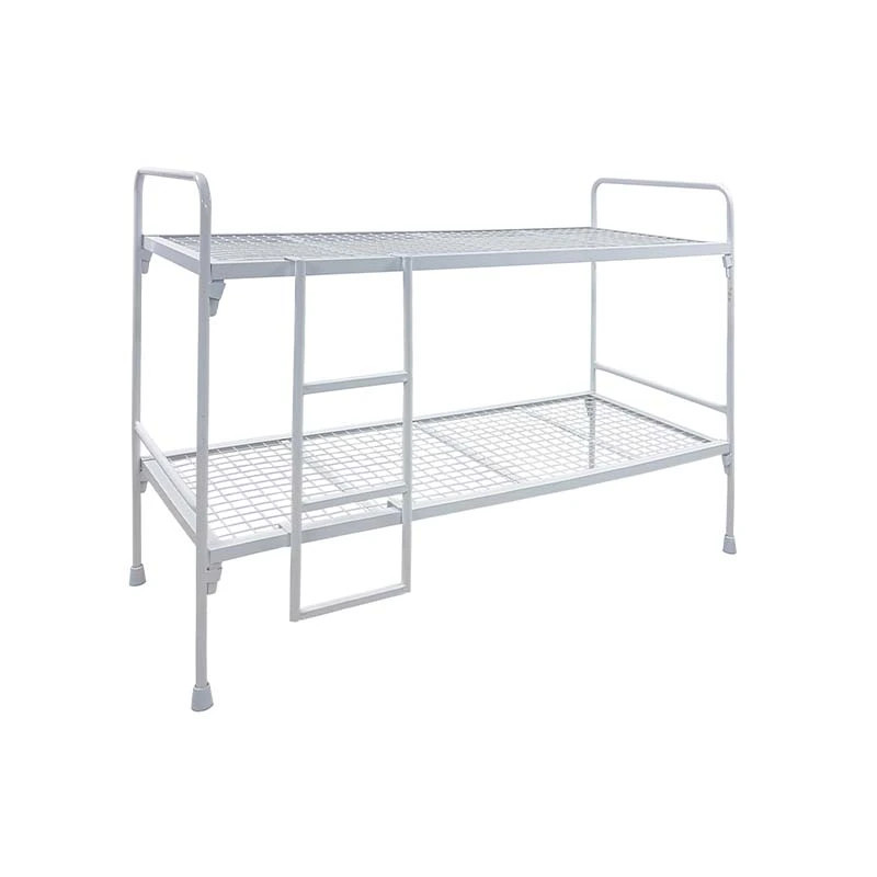 Hostel Double Bunk Bed 1900L x 960D mm (Welded Mesh 50 x 50mm with Welded Ladder) - Additional View 2