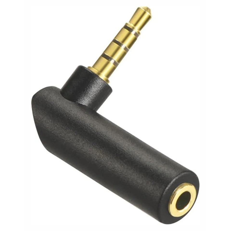 90 Degree 3.5mm Stereo Jack Adapter - Additional View 2