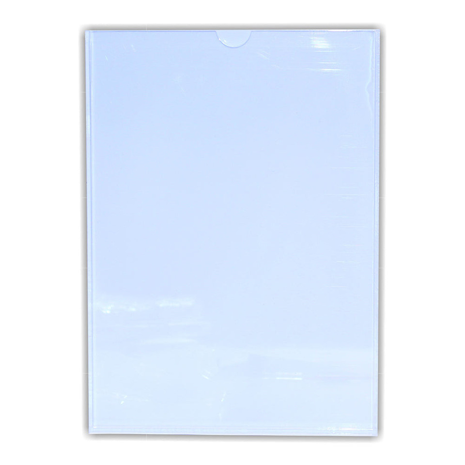 Perspex Pocket (Clear / White Backing A4)